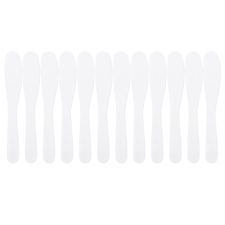 12pcs DIY Mask Spatula Home Skin Care Mask Mixing Spoon Applicator Accessory