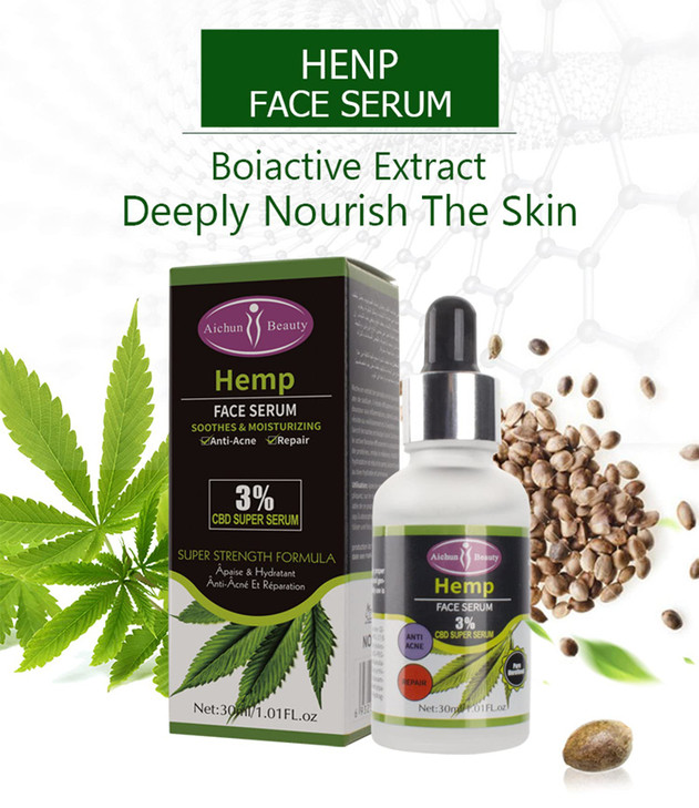 AICHUN BEAUTY Face Serum Soothes Moisturizing AntiAcne Repair Facial Skin Care 30ml