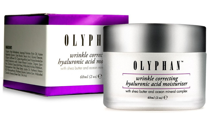 OLYPHAN Best Hyaluronic Acid Cream Moisturizer for Face with Shea Butter Ocean Complex Reduce Wrinkles Fine Lines