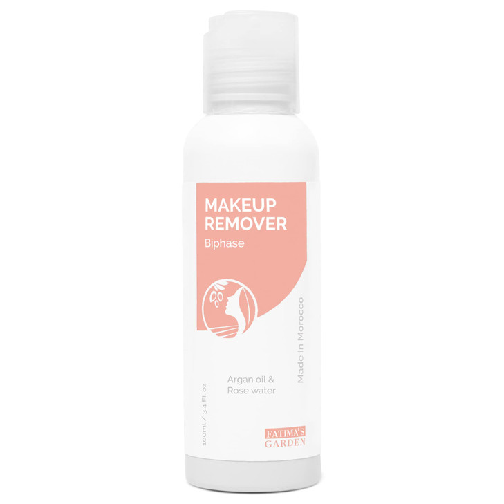 Fatimas Garden Organic Makeup Remover With Argan Rose Water 100ml