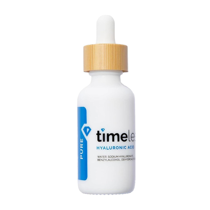 Timeless Skin Care Hyaluronic Acid 100 Pure Serum Hydrating Face Serum for Personal Care FragranceFree Hyaluronic Acid f