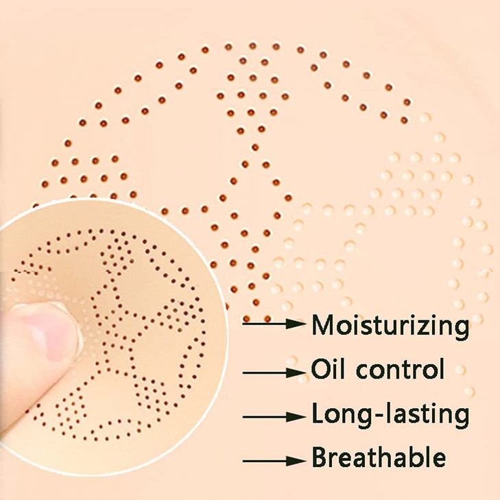 Mushroom Head Air Cushion CC Cream Flawless Foundation Moisturizing Matte Concealer Makeup Base Long Lasting BB Cream wi