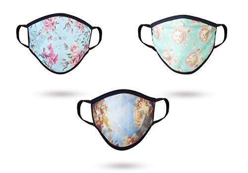 A N KINGPiiN 2 Layer Hypebeast Inspired Cotton Face Mask Printed Washable Reusable Breathable 100 Cotton Fabric Face Cov