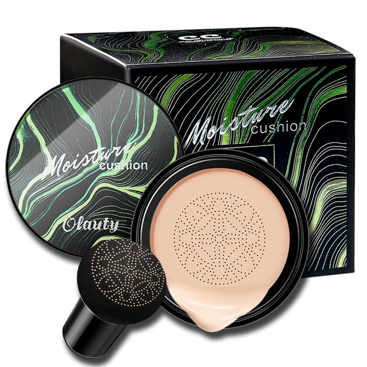 Mushroom Head Air Cushion CC Cream Foundation Moisturizing Concealer BB Cream Nude Long Lasting Matte CC Cream Makeup Li