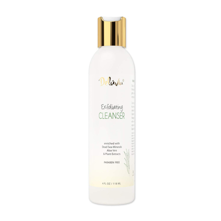 Deluvia Exfoliating Face Wash Hydrating Face Cleanser Gentle Exfoliating Face Scrub Exfoliate for Face Face Exfoliating
