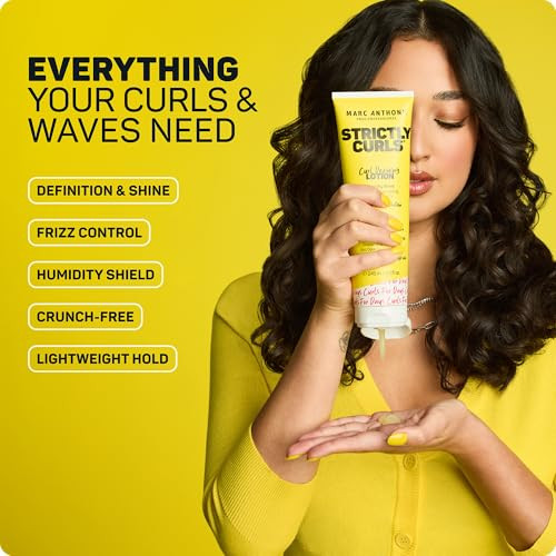 Marc Anthony Curl Defining Hair Styling Lotion for Curly Hair, Strictly Curls - Long Lasting Moisturizing Lightweight Gel for Maximum Curl Definition online at globaldelivered