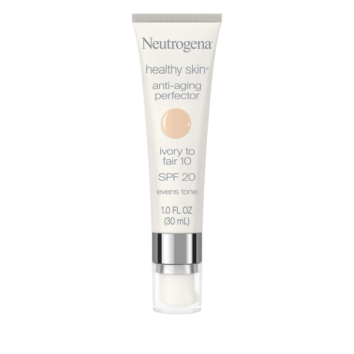 Neutrogena Healthy Skin AntiAging Perfector Tinted Facial Moisturizer and Retinol Treatment with Broad Spectrum SPF 20 S