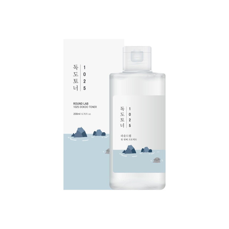 ROUND LAB Dokdo Toner Exfoliate daed skin cells Replenish skin with long lasting moisture Hydrating Watery Type Toner 67