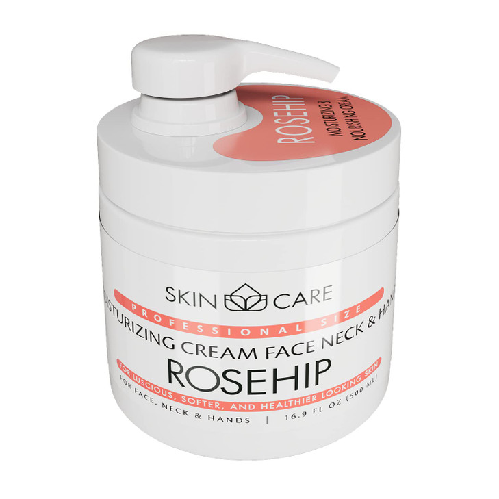 Skin Care Vitamin C 3in1 Moisturizer Face Cream Neck and Hands Treatment for Crepey Texture Wrinkles and Sagging Daily L