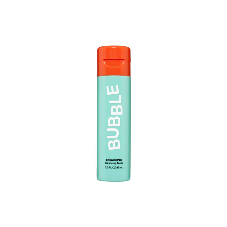 Bubble Skincare Break Even Balancing Face Toner Gentle Exfoliating Toner Pore Minimizer for Normal to Oily Skin Types Sk