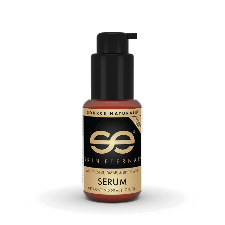 Source Naturals Skin Eternal Serum Moisturizing Lotion with CEster DMAE Liopic Acid 17 Fluid oz