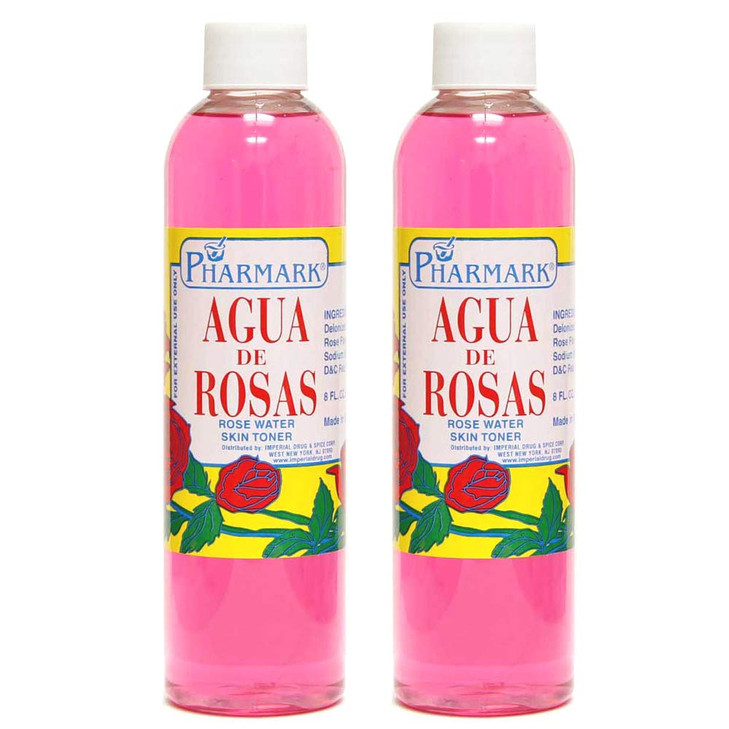 Agua De Rosas 8 Oz Rose Water 2PACK