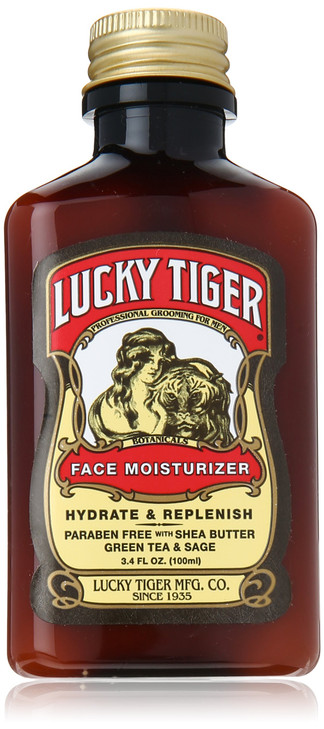 Lucky Tiger Premium Facial Moisturizer 35 Ounce