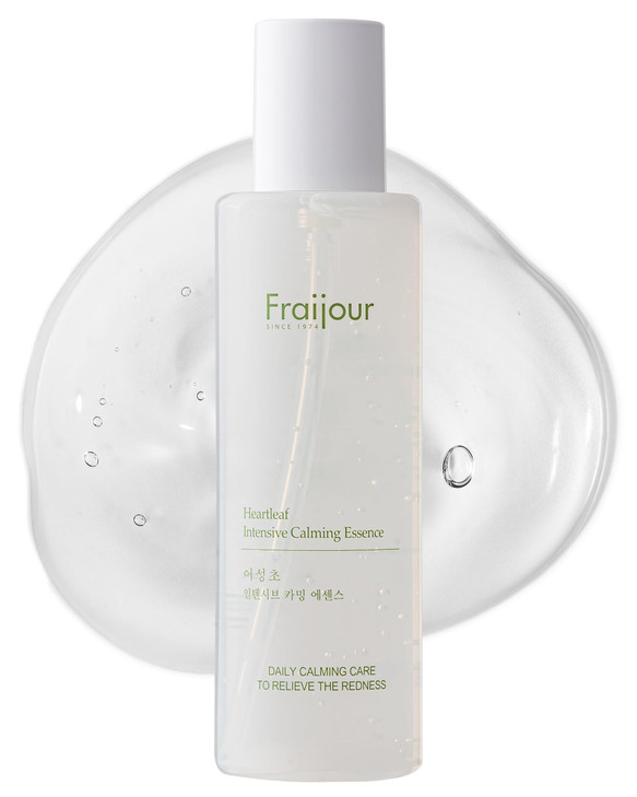 Fraijour Heartleaf Intensive Calming Essence Korean WaterType Essence for AcneProne Skin with Houttuynia Cordata Centell