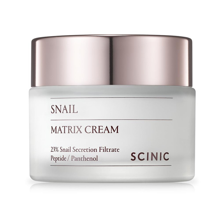 SCINIC Snail Matrix Cream All Skin Types Women Hypoallergenic Moisture 50ml high moisture high elasticity snail nutrient