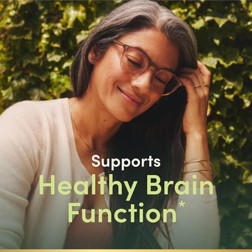 Nature's Bounty Ginkgo Biloba, Supports Healthy Brain Function, Herbal Supplement, 60 Mg, 200 Capsules