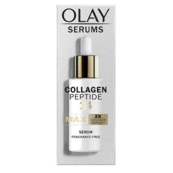 Olay Collagen Peptide Serum MAX Visibly Firming Fragrance Free 13 oz