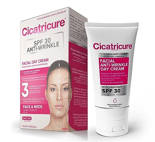 Cicatricure Advanced Face Cream for Fine Lines Wrinkles SPF 30 Anti Aging Facial Moisturizer Daily Skin Care to Enhance