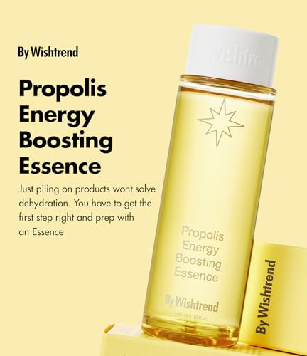 BY WISHTREND Propolis Energy Boosting Essence Serum Booster for Propolis and Vitamin C first treatment essence 1st step