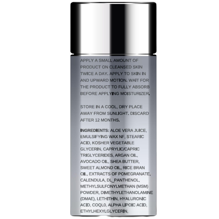 DMAE Facial Serum 17 oz Super Serum Lifts Tightens Plumps Firms Unscented Fragrance Free Suitable for Sensitive Skin wit