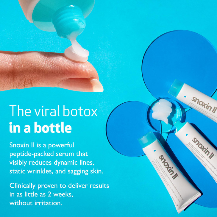 Indeed Labs Snoxin II Biomimetic Neuropeptide Matrixyl Synthe 6 Perfection Peptide P3 Face Serum Blend AM PM Wrinkle Ser