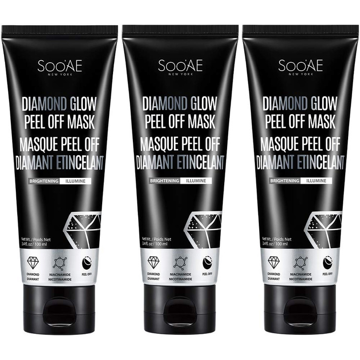 Soo Ae Peel Off Mask Diamond Glow 3 Count