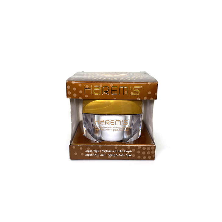 Harems Argan Oil AntiSpot Cream AntiAging Oil Cream Natural Skin Care Cream AntiBlemish Skin Care Cream Professional Ski