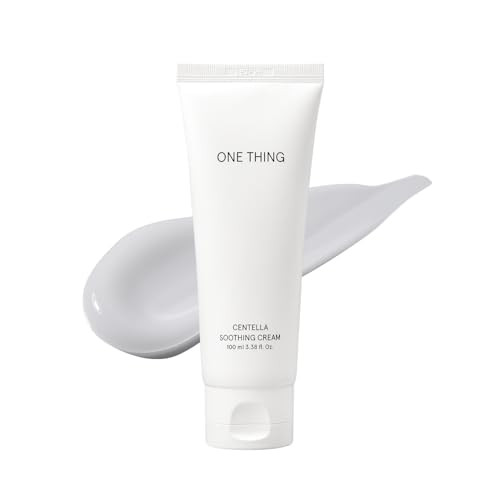 ONE THING Centella Soothing Cream 338 Fl Oz CICA Beta Glucan Hydrating Calming Facial Vegan Moisturizer for All Sensitiv