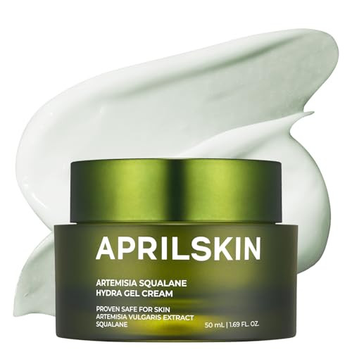APRILSKIN Artemisia Squalane Hydra Gel Cream Dry Sensitive AcneProne Skin Vegan Cruelty Free Low pH Soothing Firming up