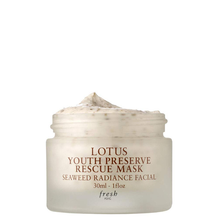 Fresh Lotus Youth Preserve Rescue Mask Seaweed Radiance Facial 1 fl oz 30 ml