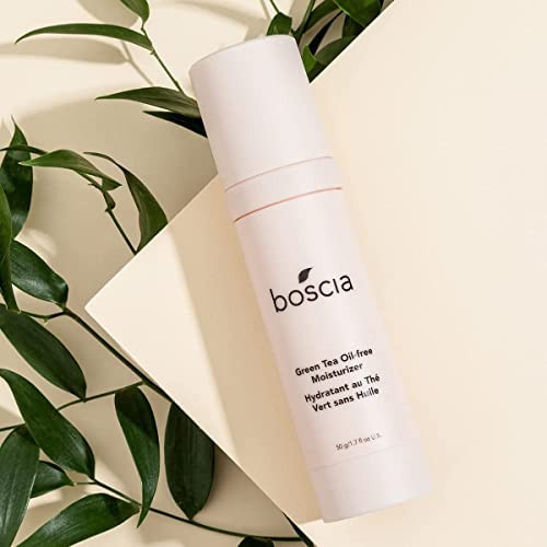 boscia Green Tea OilFree Face Moisturizer Vegan CrueltyFree Natural Clean Skincare for Oily Skin Types Acne Prone Skin C