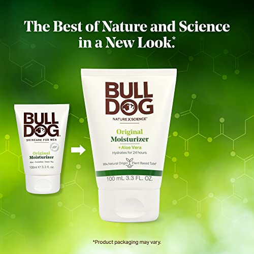 Bulldog Mens Skincare and Grooming Original Facial Moisturizer 33 Fluid Ounce Pack of 2