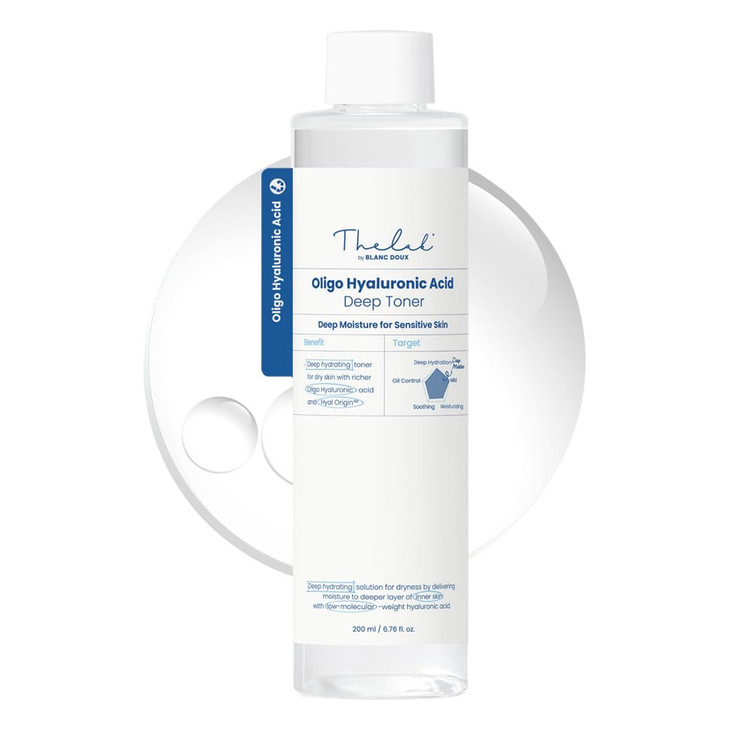 Oligo Hyaluronic Acid Hydrating Toner Hydrating Toner for Sensitive Skin pH Balance Korean Skin Care AlcoholFree Vegan F