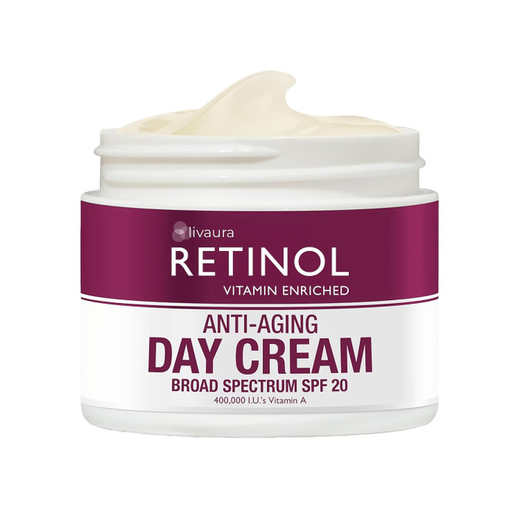 Retinol LIVAURA Skincare LdeL Cosmetics Cream Vitamins A C E Day Cream