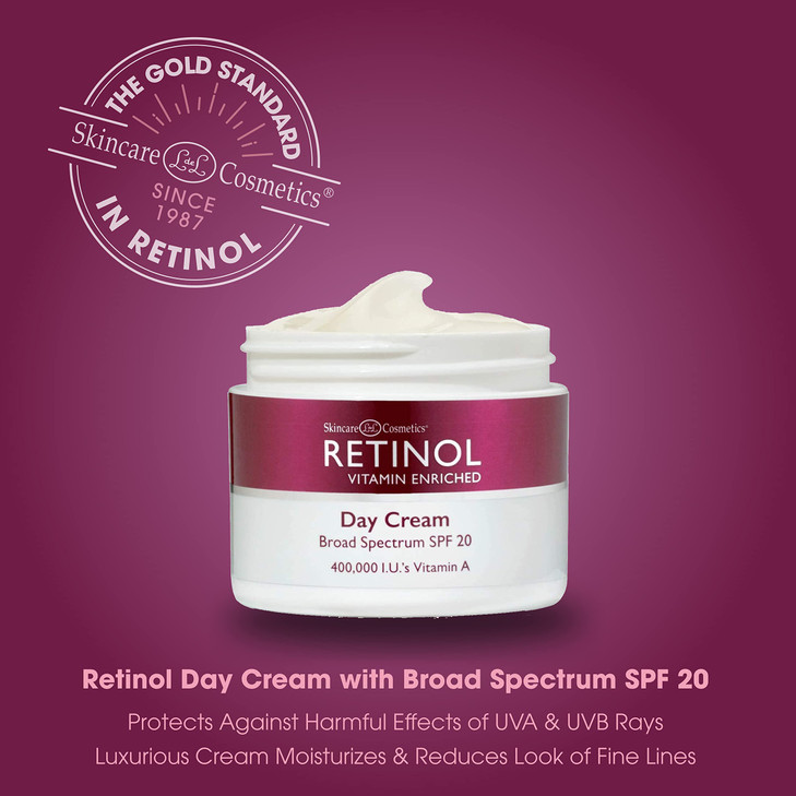 Retinol LIVAURA Skincare LdeL Cosmetics Cream Vitamins A C E Day Cream