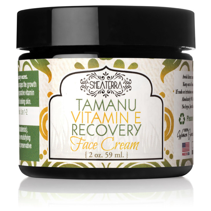 Shea Terra Organics Tamanu ERepair Face Crme Daily Moisturizer Spa Treatment All Skin Types 2 oz
