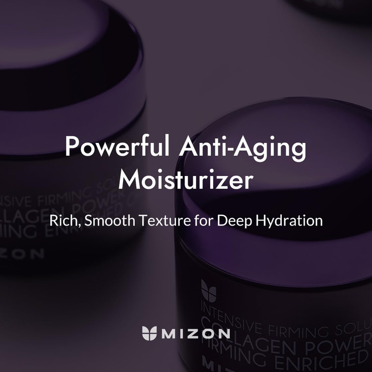 MIZON Collagen Line Collagen Power Firming Enriched Cream Korean skincare wrinkle care firm skin anti aging 169 FL oz