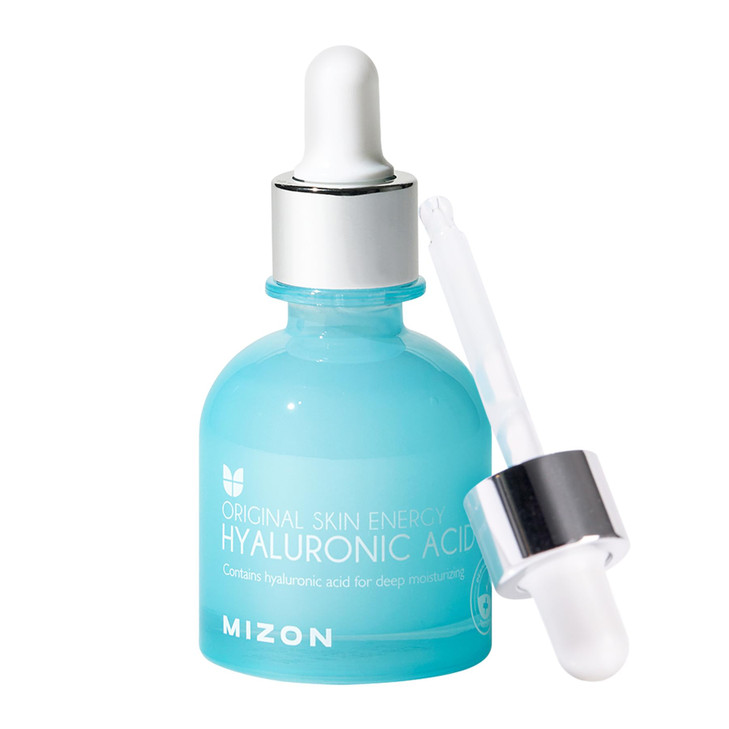 MIZON Hyaluronic Acid 100 Serum Pure Hyaluronic Acid for Deep Hydration Plumping Skin Barrier Support Lightweight KBeaut