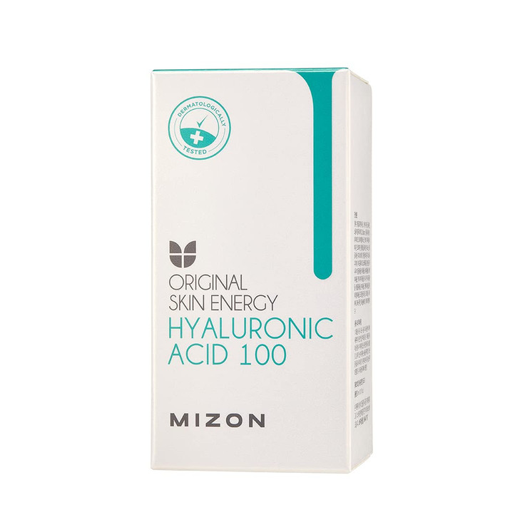 MIZON Hyaluronic Acid 100 Serum Pure Hyaluronic Acid for Deep Hydration Plumping Skin Barrier Support Lightweight KBeaut