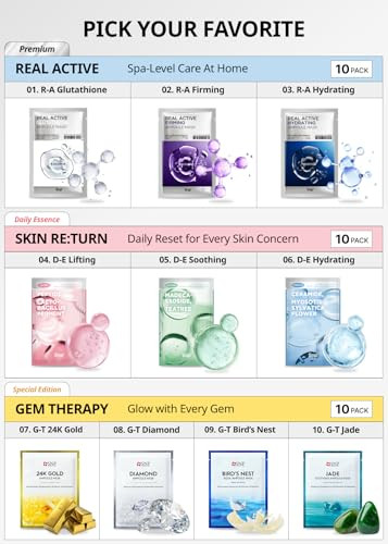 SNP 1000ppm Real Jade Mineral Ampoule Sheet Mask Cleansing and Purifying All Sensitive Skin Types Calming Hydrating and