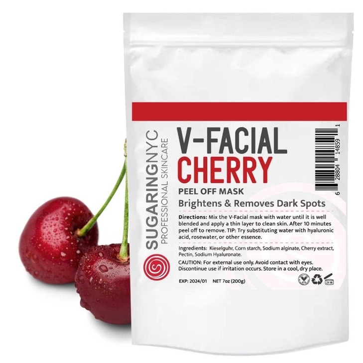Sugaring NYC Vajacial Mask Cherry with Cherry Micro Elements VFacial 7oz 200g
