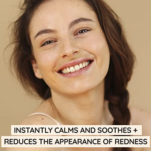 Aveeno Calm Restore Facial Moisturizer Face Cream for Redness Relief NonComedogenic Ceramide Vitamin B5 Hydrating for Dr