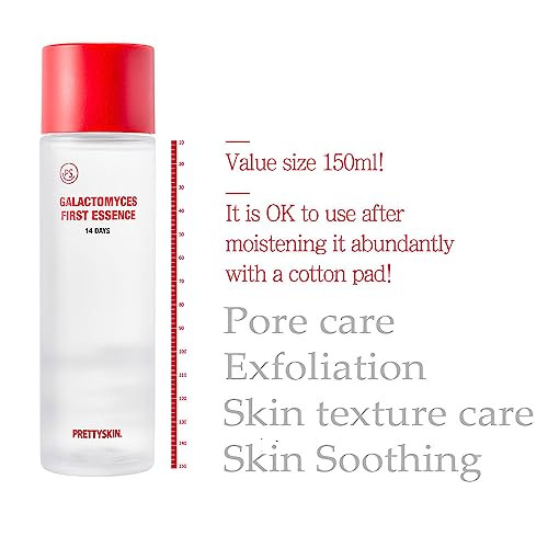 PRETTYSKIN Pure Galactomyces Essence 966 Nourishing Hydrating Korean Skincare for Healthy 14Day Intensive Care 507floz