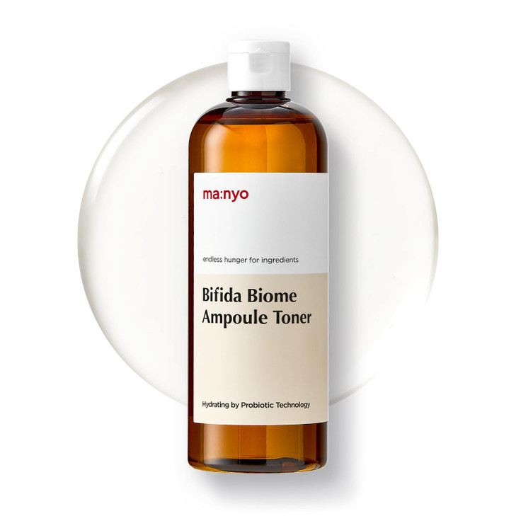 MANYO Bifida Biome Ampoule Toner 135 fl oz 400ml Hydrating Soothing Facial Toner with 5 Types of Hyaluronic Acid for Dai
