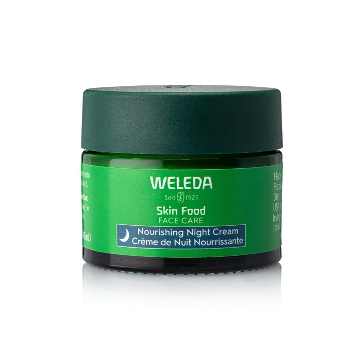 Weleda Skin Food Face Care Nourishing Night Cream 13 Fluid Ounce Plant Rich Moisturizer with Sacha Inchi Oil Cica and Sq