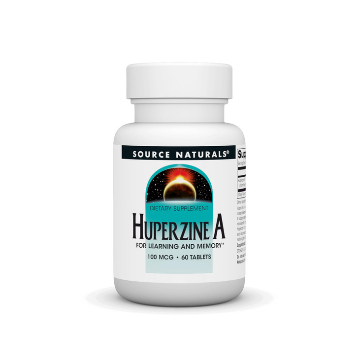 Source Naturals Huperzine A for Learning & Memory* - 100 mcg, 60 Tablets online at globaldelivered