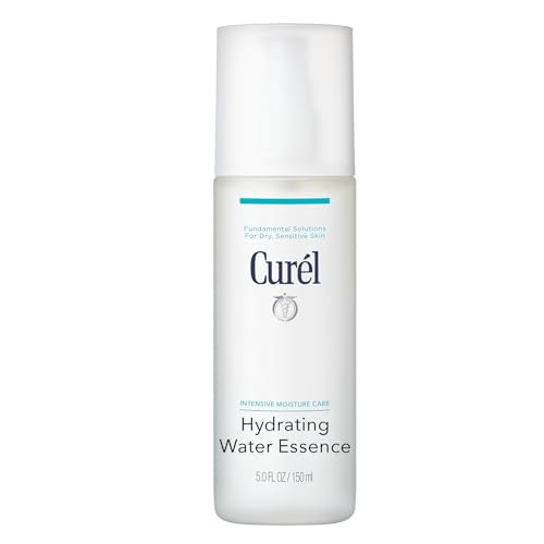 Curel Japanese Skin Care Hydrating Water Essence Toner Water Based Face Moisturizer for Dry Skin Serum for Face 5 Oz