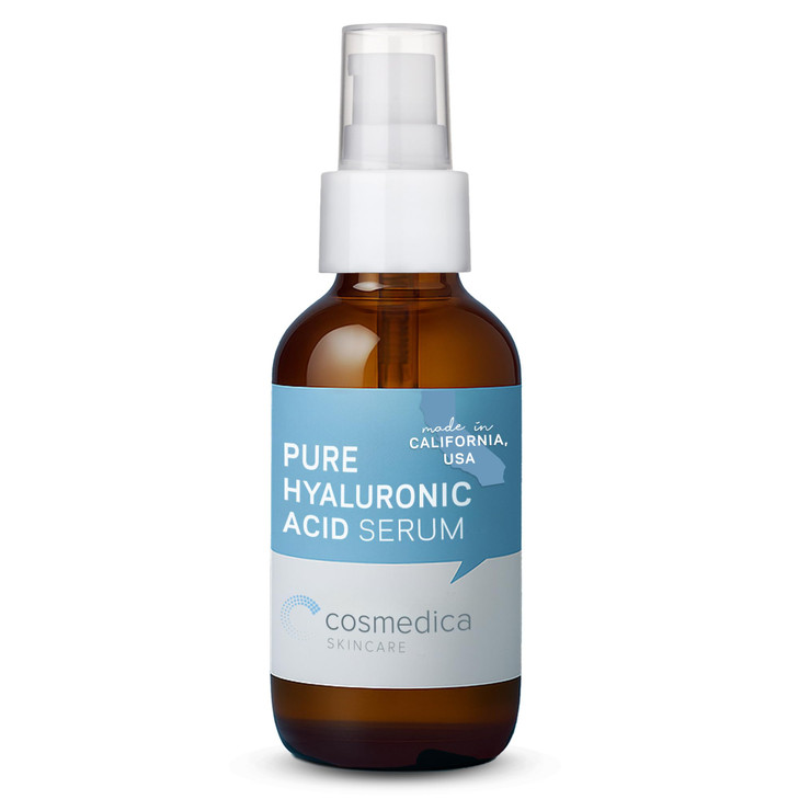 Cosmedica Hyaluronic Acid Serum for Skin 4 Fl Oz Hydrating Facial Moisturizer with AntiAging Skin Care Properties Beauty