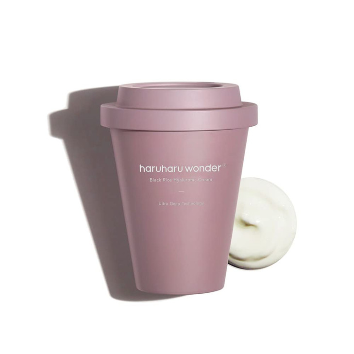 Haruharu Wonder Black Rice Hyaluronic Cream 32 fl oz 90ml Fermented Facial Moisturizer Facial Cream Vegan Cruelty Free E