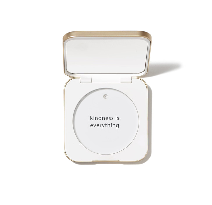 jane iredale Refillable Compact Aluminum Shell Magnetic Closure Interior Mirror for OnTheGo Use Compatible with all Powd